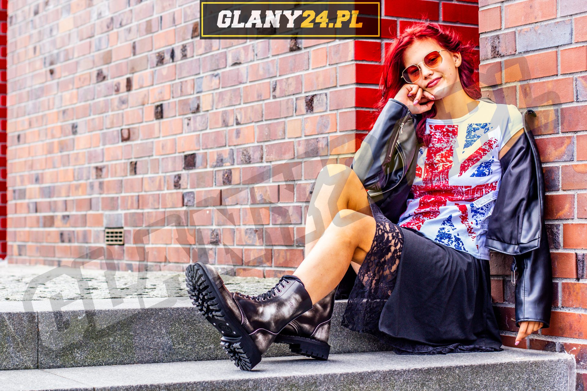 Glany przecierane na biało