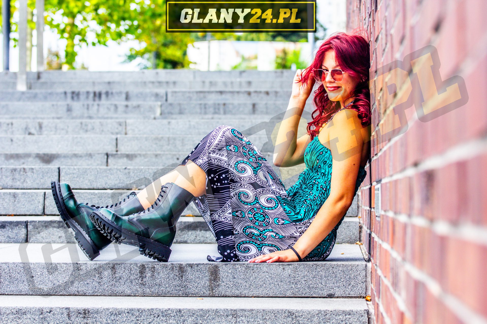 Glany przecierane na zielono