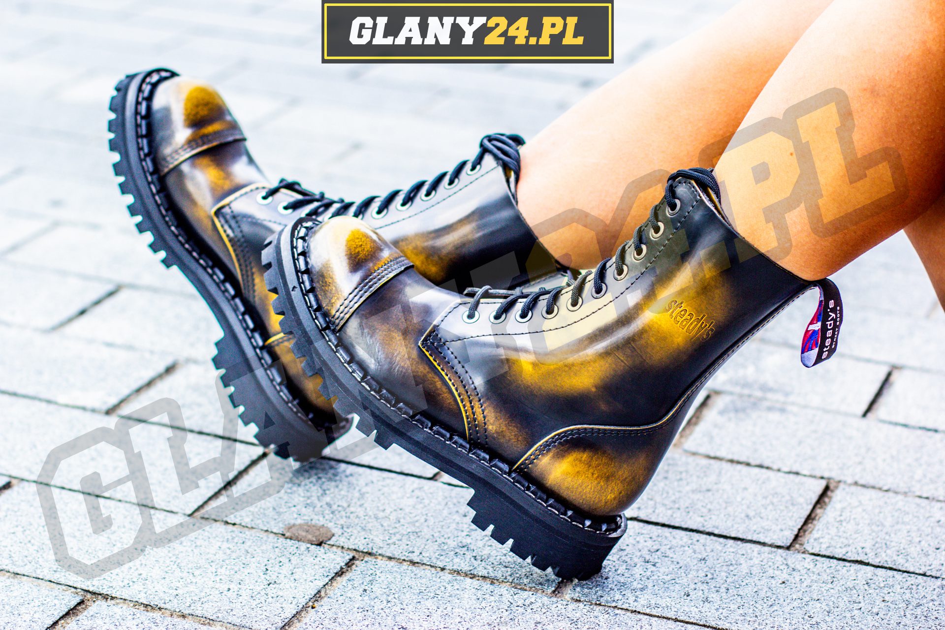 glany-przecierane-na-zolto-C Glany przecierane na żółto